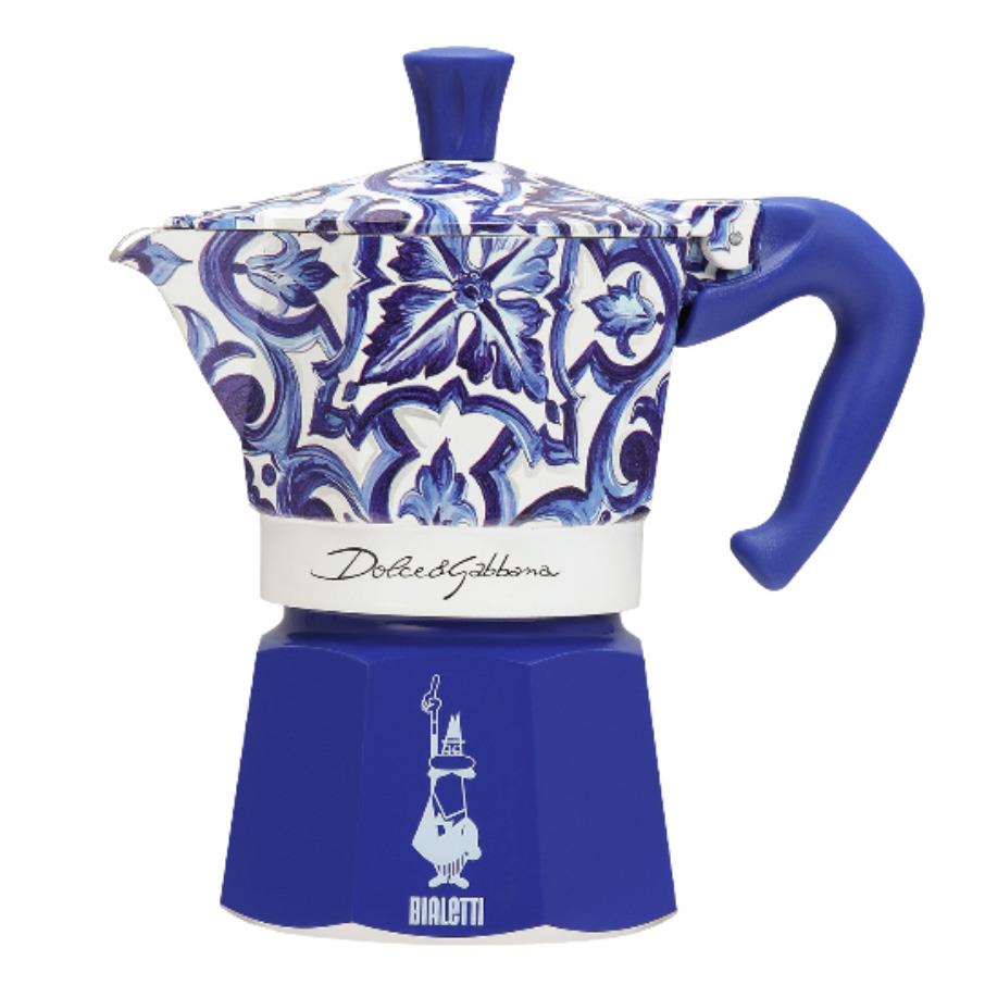 Bialetti Moka Express 3 Cup D&G Blu Mediterraneo